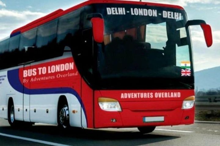 Delhi to London Bus Travel