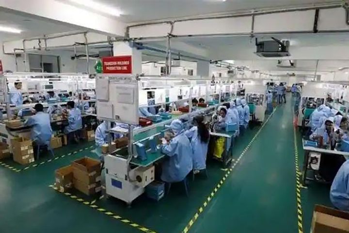 Industrial production slowed for the fourth month due to weak performance of manufacturing sector