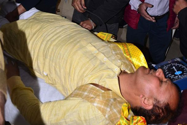 Fatal attack on BJP candidate SR Laddar from Halka Gill in Ludhiana, hospitalized