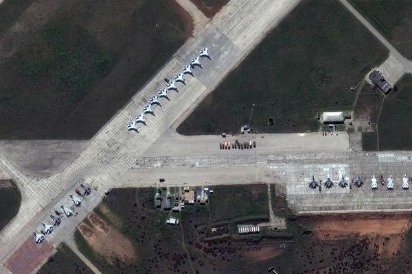 russian fighter aircraft stationed