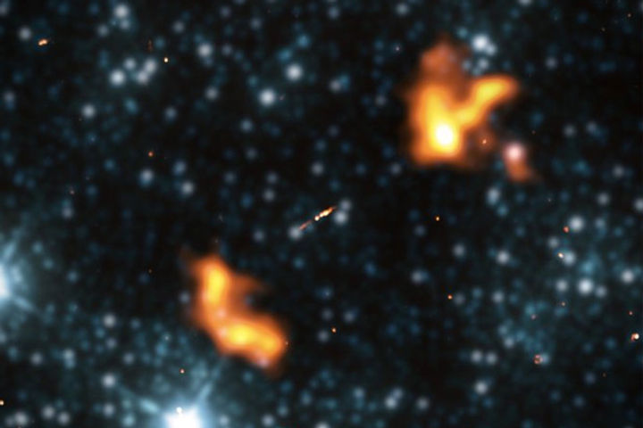 Astronomers Discover Largest Radio Galaxy Alcyoneus