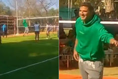 Akshay Kumar played volleyball with ITBP jawans in Dehradun, video went viral