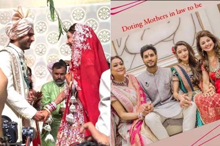anmol ambani got married with krisha shah wedding photos surfaced