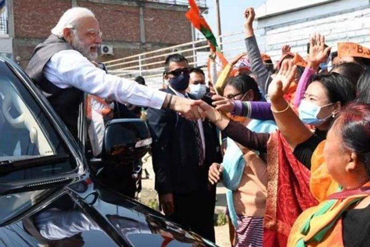 PM Modi in Manipur said This election will decide the next 25 years of the state