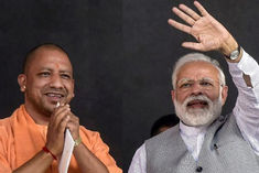 CM Yogi Adityanath appealed for voting along with Prime Minister Narendra Modi