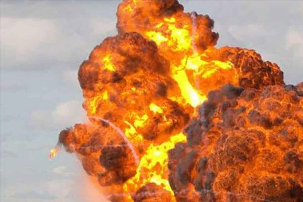 Big explosion in Bakhasar near Indo Pak international border in Rajasthans Barmer