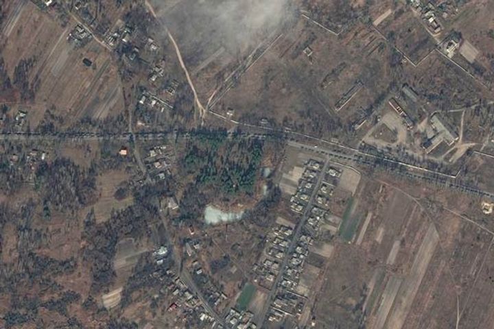 Russia in preparation for big action, 64 km long military convoy shown in satellite images