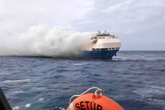 Ship Carrying Porsche Cars Sunk In The Atlantic