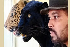 This Indian doctor is not ready to leave Ukraine without pet jaguar and leopard