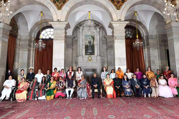 President honored 29 women with Nari Shakti Award on International Women's Day