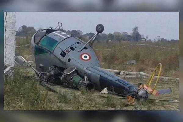Army helicopter crashes near LoC in Bandipora