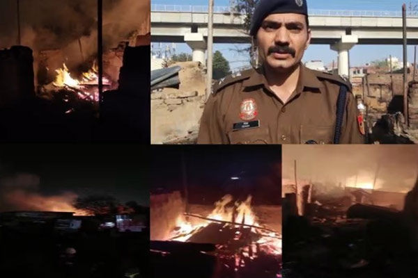 Fire breaks out in Delhi's Gokalpur village, 30 huts burnt to ashes, 7 dead