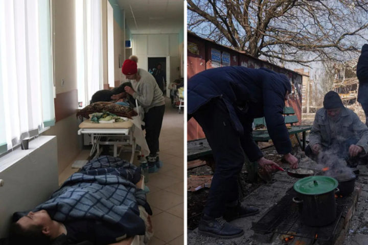 Russian soldiers took 400 people hostage in Mariupol, 20 thousand people left the city