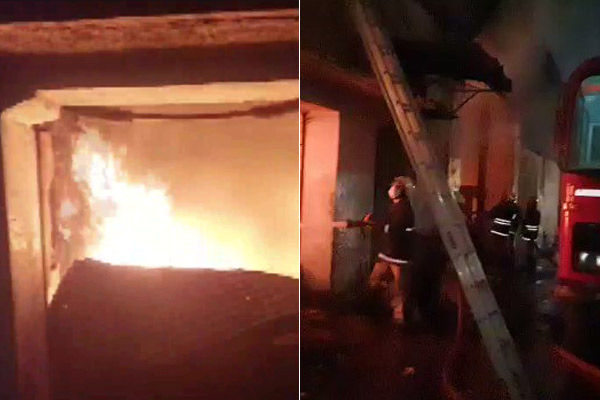 Fire breaks out in scrap godown in Hyderabad, 11 people burnt to death