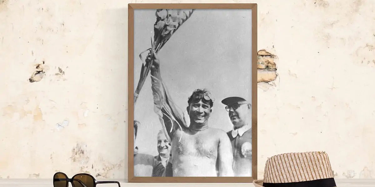 mihir sen, mihir sen swinmming