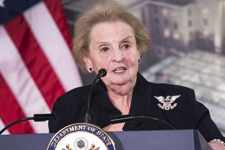 America's first female Secretary of State Madeleine Albright dies of cancer at the age of 84