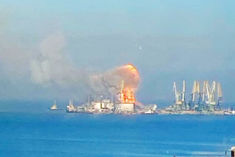 Ukraine destroys Russian ship, America will give refuge to Ukrainians