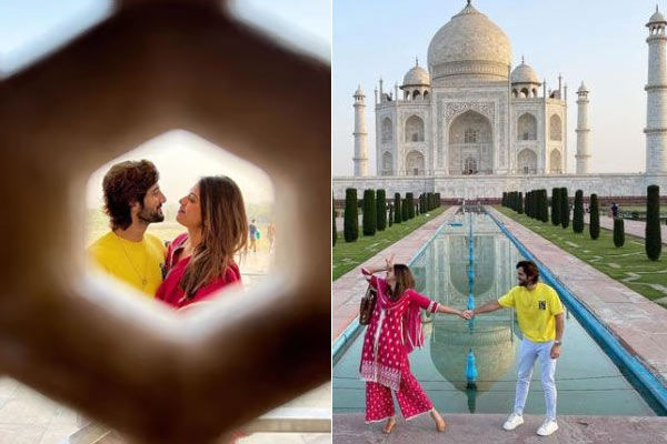  Actor Aditya Seal Reached Agra Taj Mahal To Celebrate His Birthday With Wife Anushka