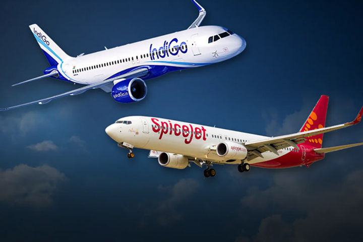 SpiceJet and Indigo SpiceJet and Indigo