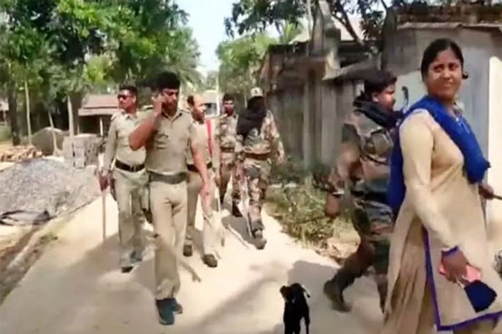 violent clashes in burdwan