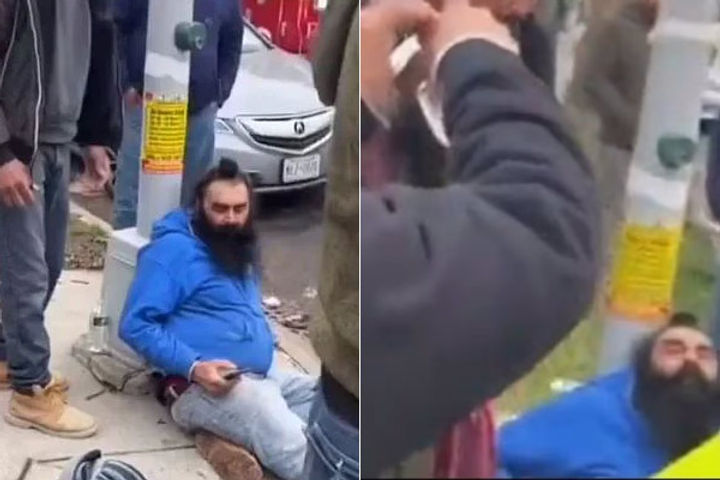 attack on two sikhs who went on morning walk turban removed