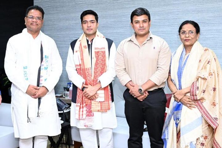Ribun Bora resigns from Congress and joins TMC in Assam BJP MLA from Murshidabad resigns