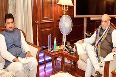 Amit Shah and Biplab Kumar Deb