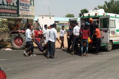 road accident in jhunjhunu