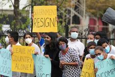 Protest against Rajapaksa brothers increased, 41 MPs moved to opposition camp