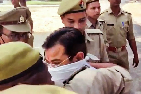 Ashish Mishra surrendered, police reached jail
