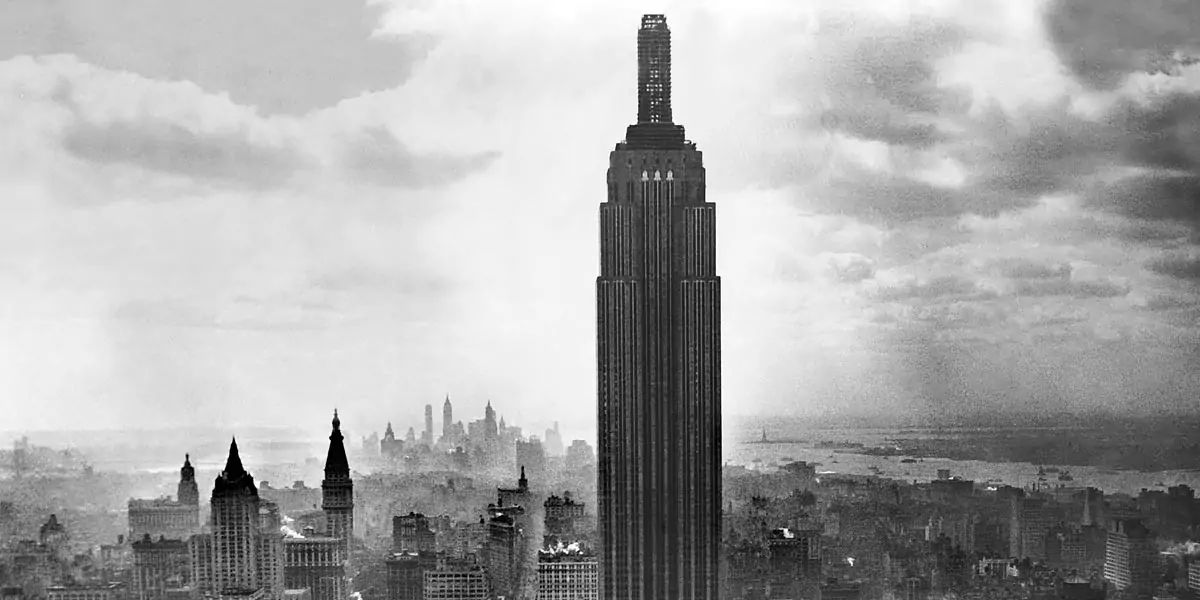 empire state building, empire state building opens, empire state building first day