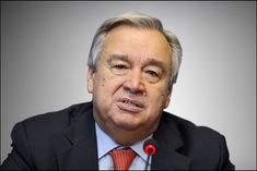UN Secretary General Antonio Guterres