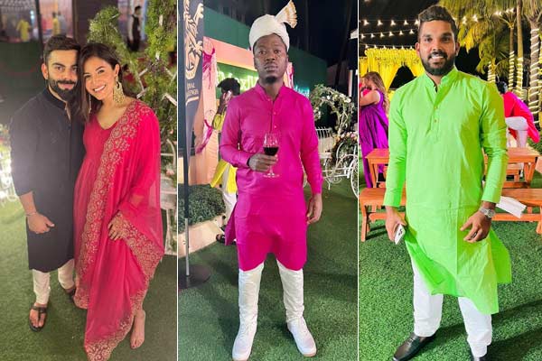 RCB gave Maxwell's wedding party, Kohli danced to this song, video went viral