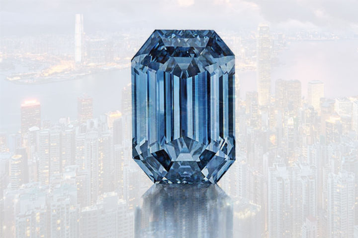 Rare Blue Diamond Sold At Sotheby's Auction In Hong Kong