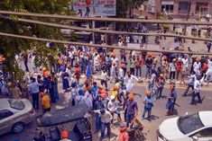 violent clashes in patiala