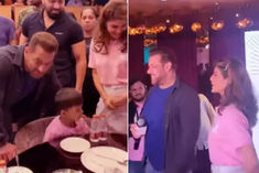 Salman Khan leaves netizens impressed as interacts with kids at Jacqueline Fernandez foundation part