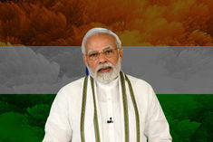 india of 21st century wants fast development political stability and strong will is essential says p