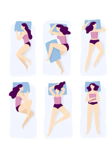 sleep  position personality
