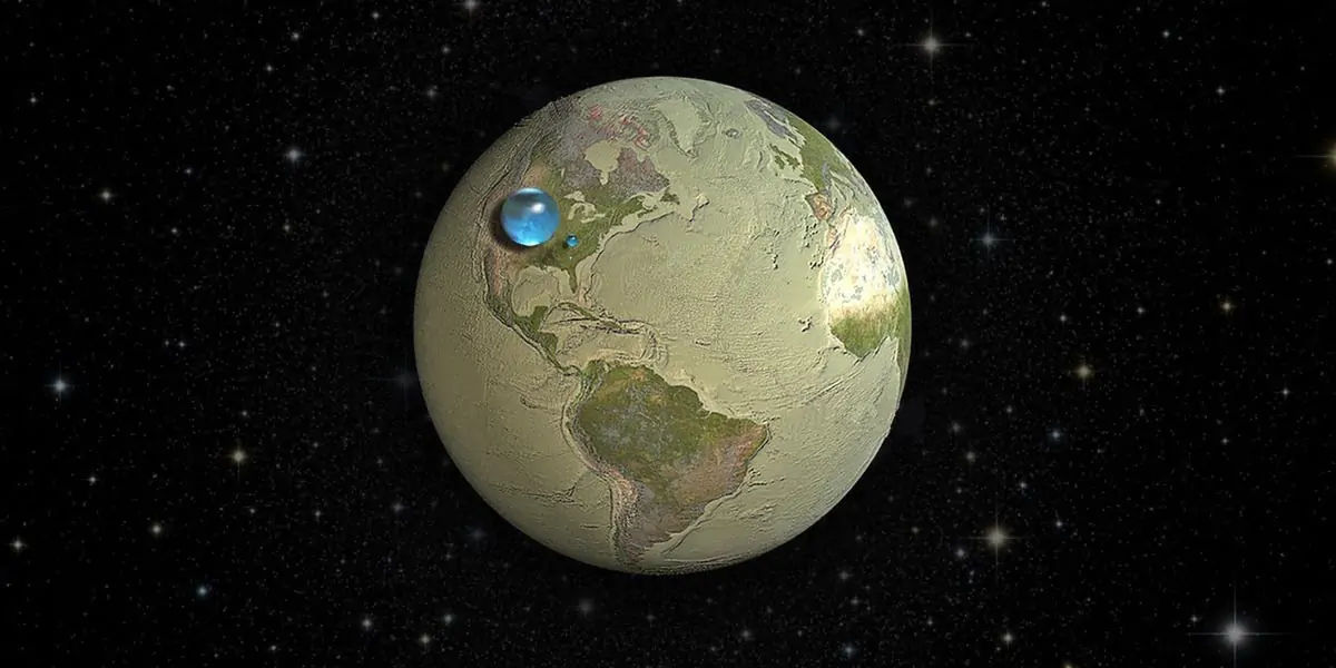 small fraction earth humans 