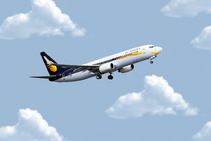 jet airways plane takes off test flight after a long gap of three years jet airways plane takes off test flight after a long gap of three years