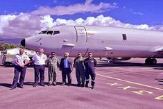 indian navy maritime patrol aircraft p8i reached la reunion island
