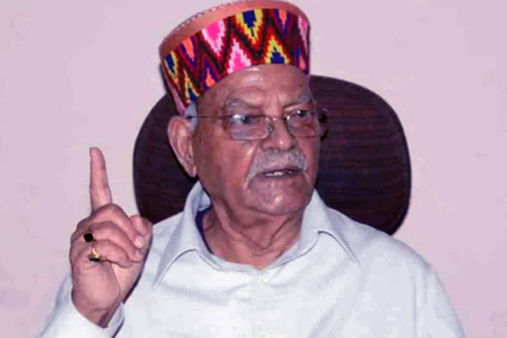 Former Union Minister Pandit Sukhram Sharma passed away, was admitted in Delhi AIIMS