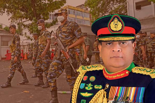 Sri Lankan army chief denies openly firing on miscreants