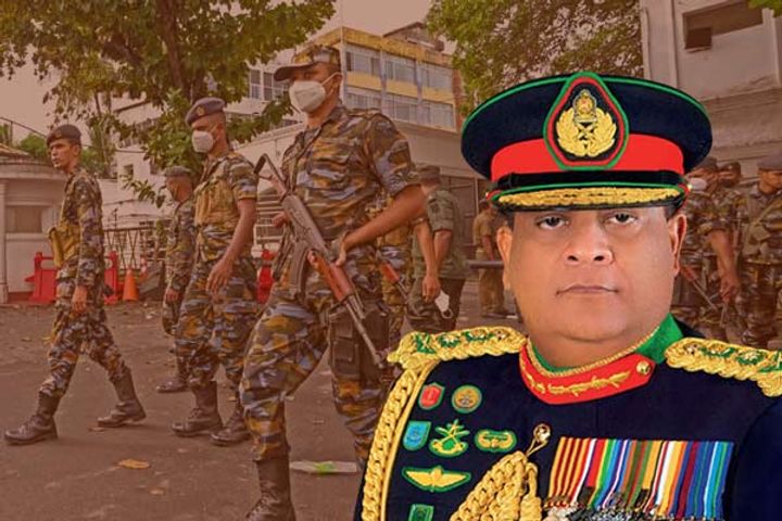 Sri Lankan army chief denies openly firing on miscreants