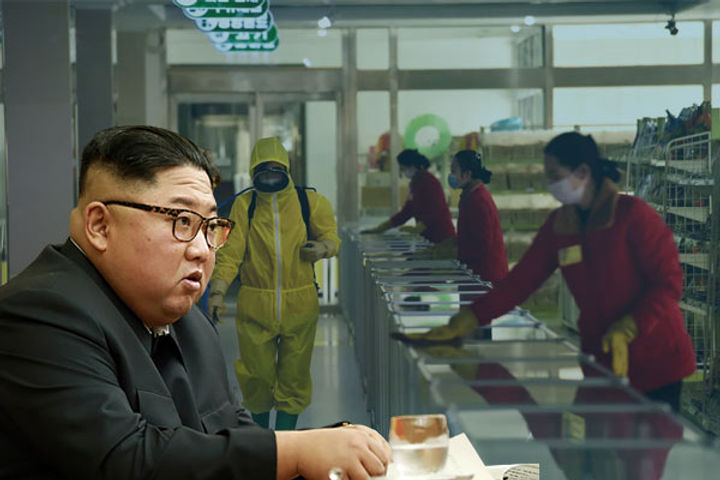 kim jong un imposed lockdown in the country from the first case of omicron variant