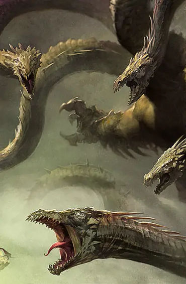 greek, greekmythology, hydra, heracles, lernaean, monster, lerna, zeus, humankind, watersnake, hydra