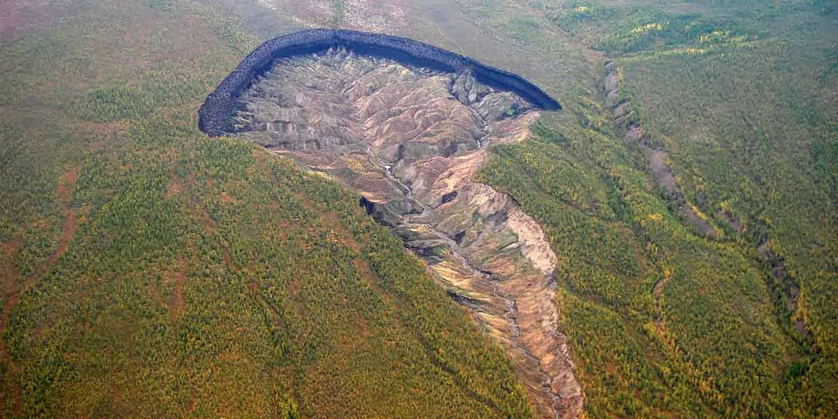 Batagaika Crater, Batagaika Crater about, Batagaika Crater facts, facts about Batagaika Crater, russ