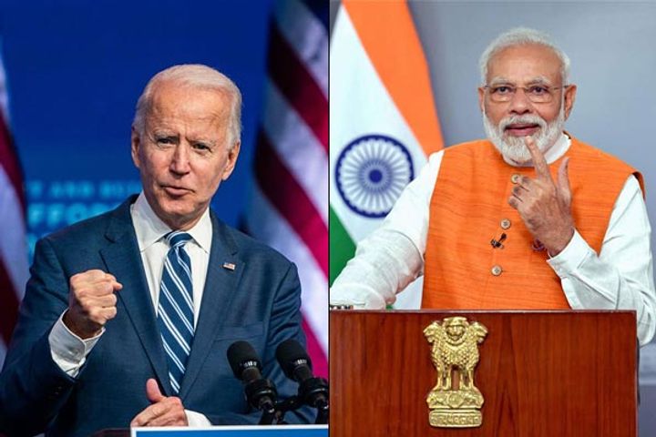 PM Modi and Joe Biden