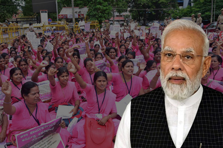 asha workers get global health leaders award from who pm modi congratulates