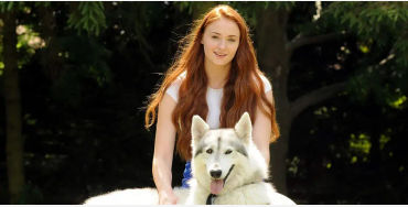 thestarks, housestark, wolves, sansa, sophieturner, northerninuit, zuni, arya, nymeria, joffrey